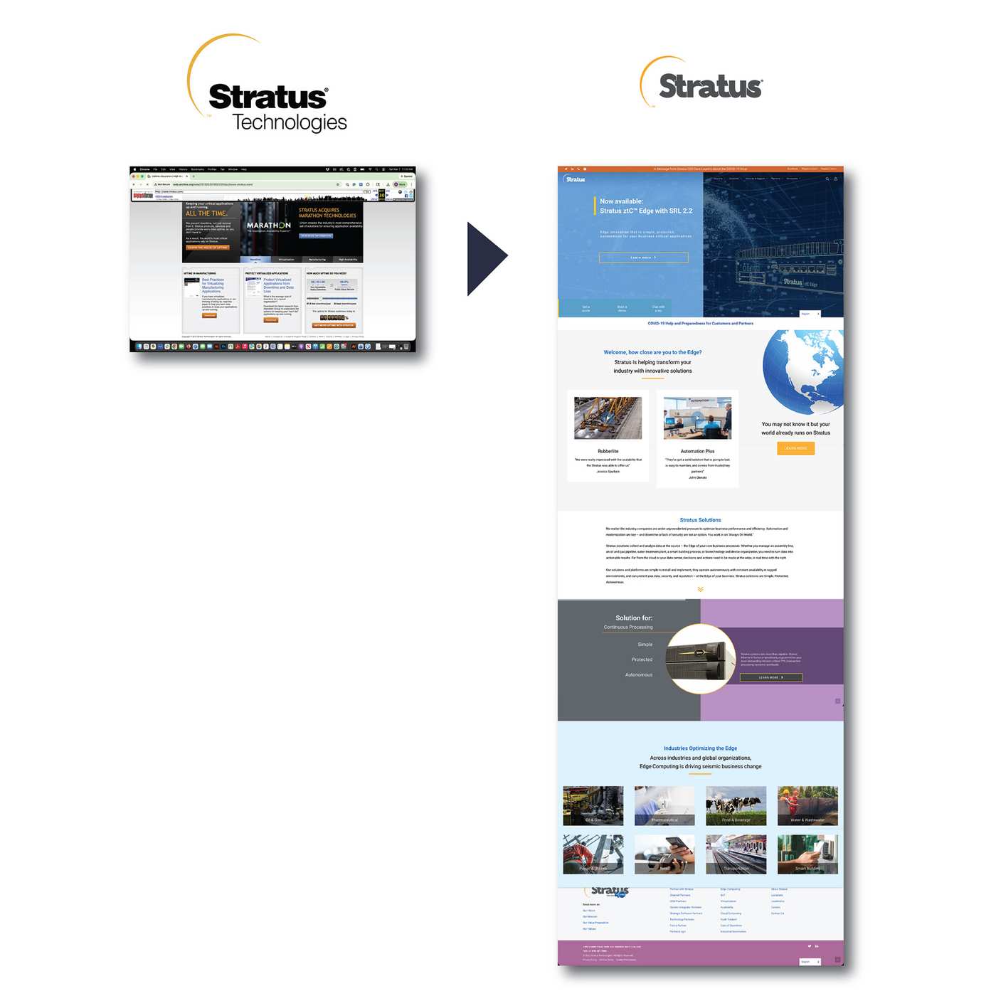 Stratus rebrand